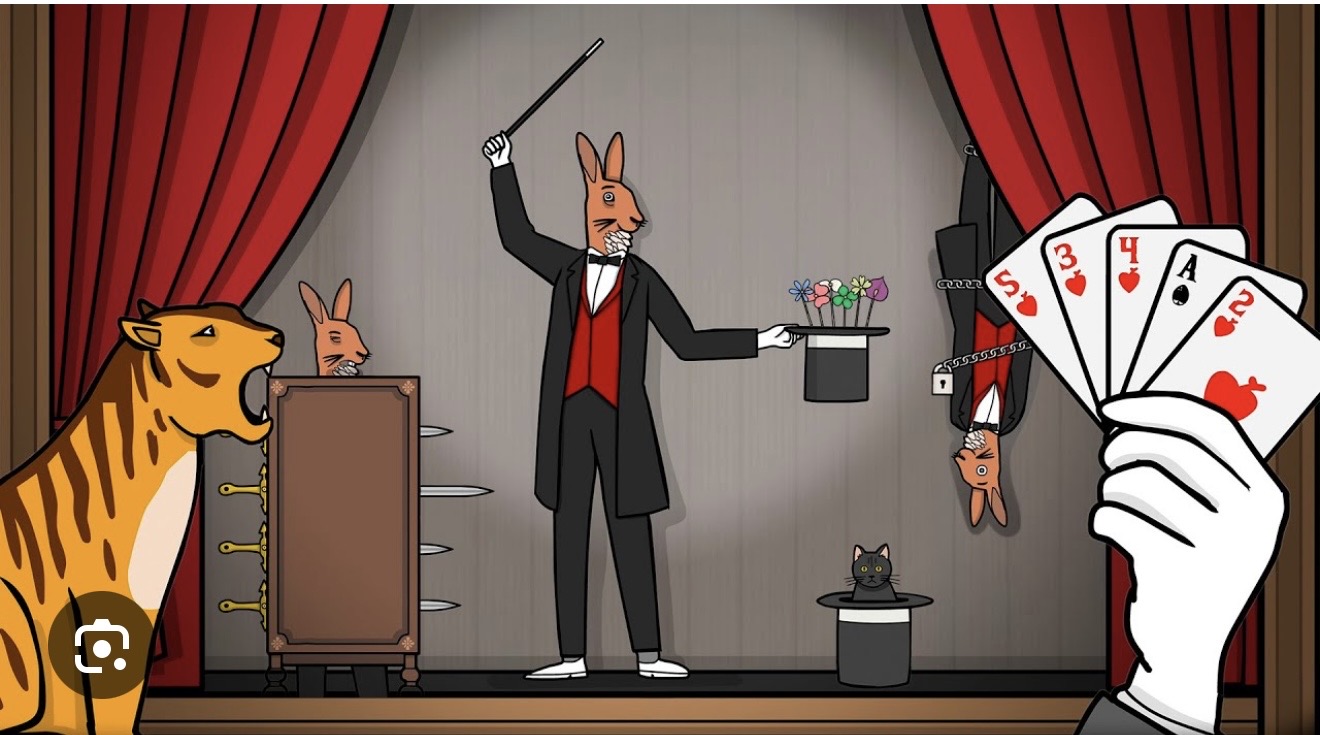 The Mr. Rabbit Magic Show game artwork