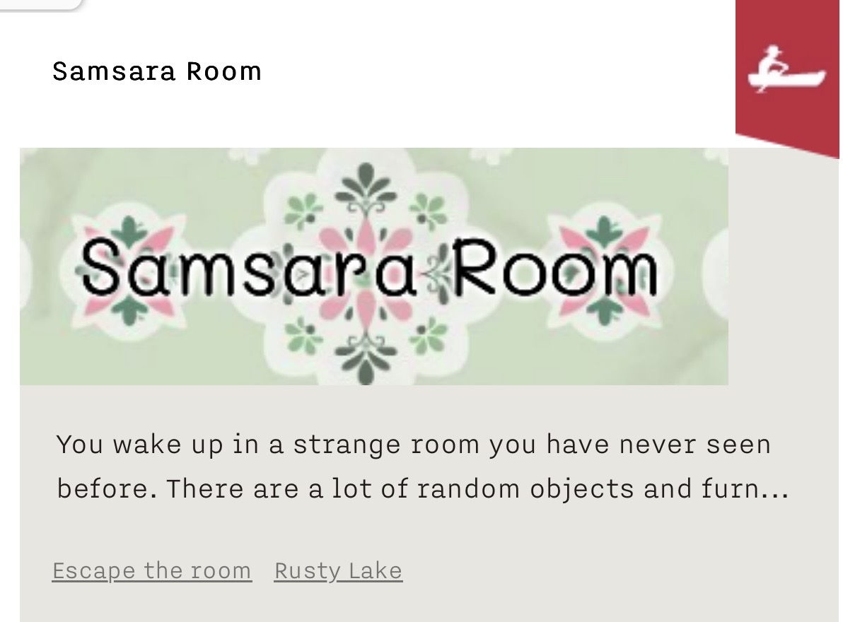Samsara Room game artwork